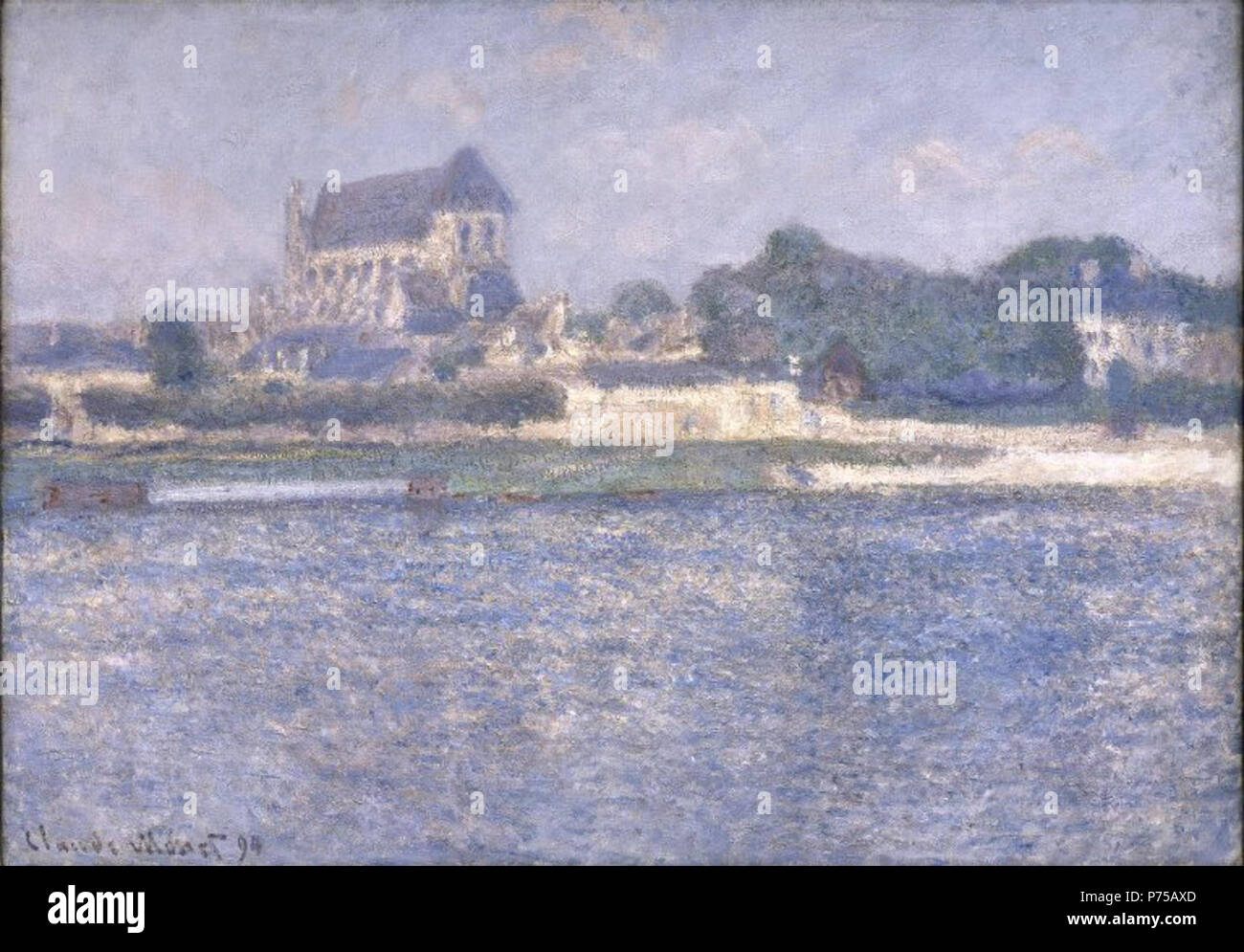 . Kirche in Vernon La collégiale NotreDame de Vernon ca. 1894 19