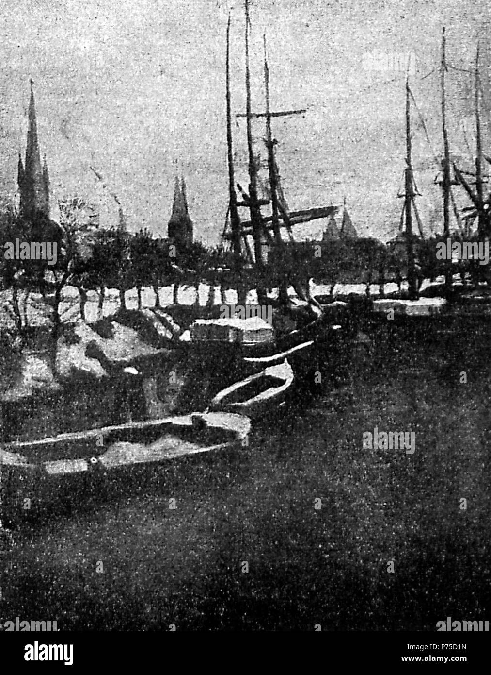 34 Dummer - Stadtgraben Stockfoto