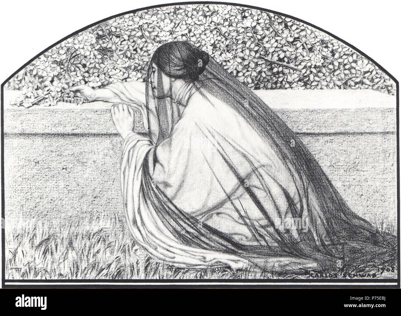 Carlos Schwabe (1866-1926) Alternative Namen Emile Martin Charles Schwabe; Emile-Martin - Charles Schwabe; Carloz Schwabe; Carlos Schwab; Martin Schwabe Beschreibung Deutsche Maler Geburtsdatum / Tod 21. Juli 1866 vom 22. Januar 1926 Ort der Geburt / Todes Englisch: Altona (Deutschland) Deutsch: Altona Englisch: Avon, Seine-et-Marne (Frankreich) English: Avon, Seine-et-Marne (Frankreich) Arbeitsort Genf; Paris Authority control: Q 694113 VIAF: 32031144 ISNI: 0000 0000 8110 9550 ULAN: 500112162 LCCN: Nr 89002918 Open Library: OL 1982345 ein WorldCat Femme agenouillée, voilée de Deuil, 1908. 29,5 x 36 Stockfoto