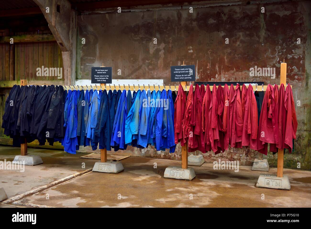 Geevor Tin Mine Museum, Pendeen, West Penwith, Cornwall, England, Großbritannien, Stockfoto