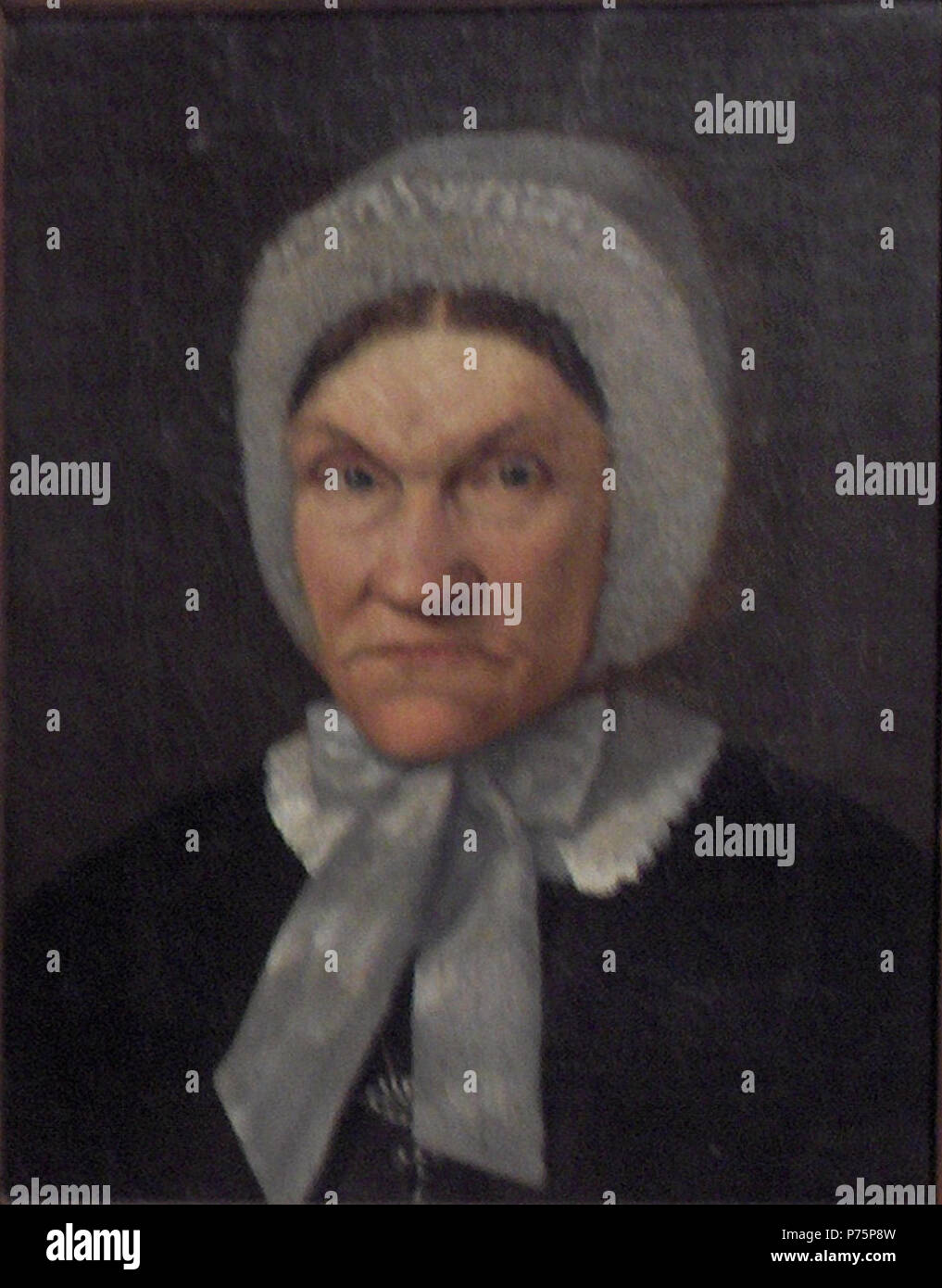 Nederlands: "Portret van Moeder' - olie op doek Tür Emile Claus; 44 x 33,5 cm; Museum van Deinze en de Leiestreek, 4900. Vor 1924 (Foto: 2009-04-29) 38 Emile Claus. Moeder Stockfoto