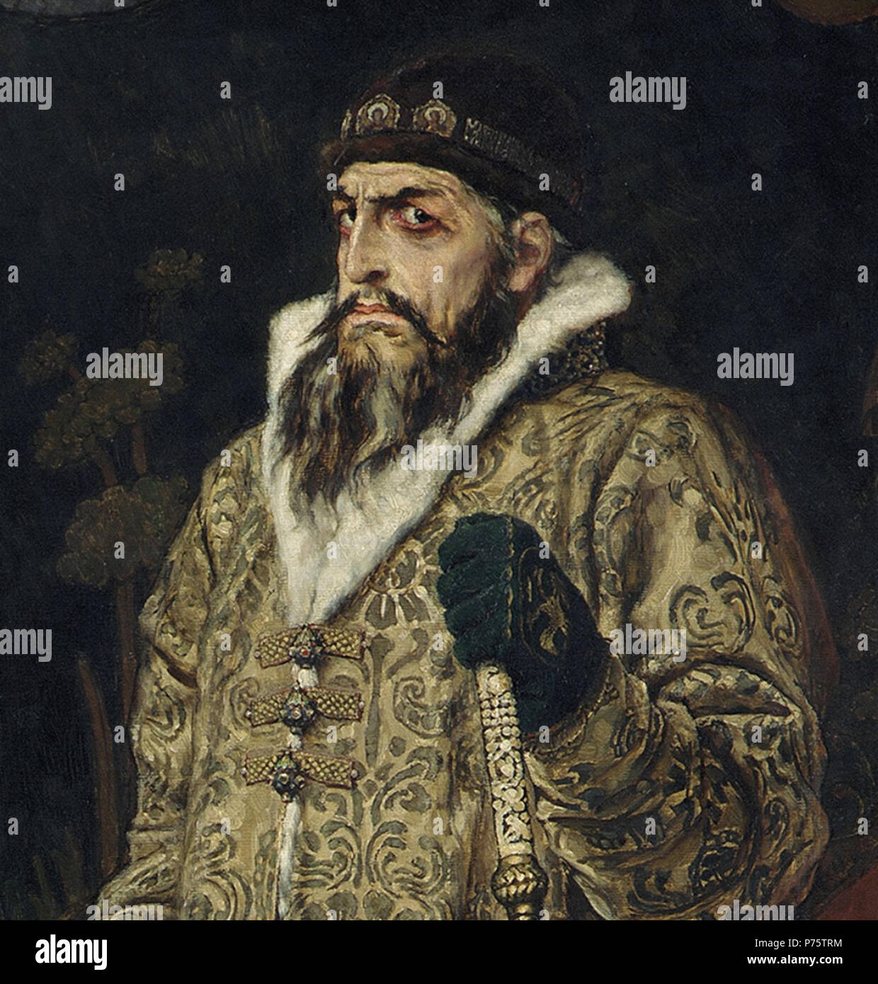 . Zar Iwan der Schreckliche 1897 145 Ivan der Schreckliche (7/8) Stockfoto