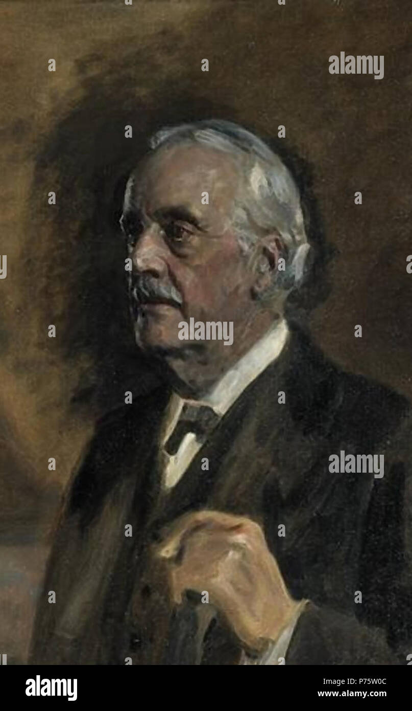 Arthur James Balfour, 1 Graf von Balfour. ca. 1920 146 James Guthrie - Arthur James Balfour 1920 - Detail Stockfoto