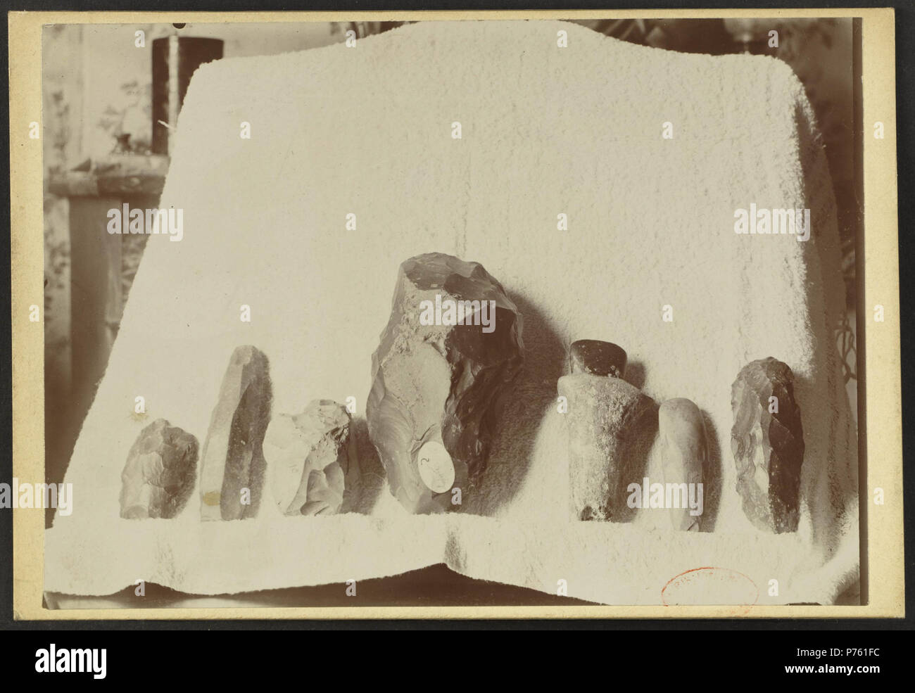 185 Pierres taillées-J-A Brutails - Université Bordeaux Montaigne - 1178 Stockfoto