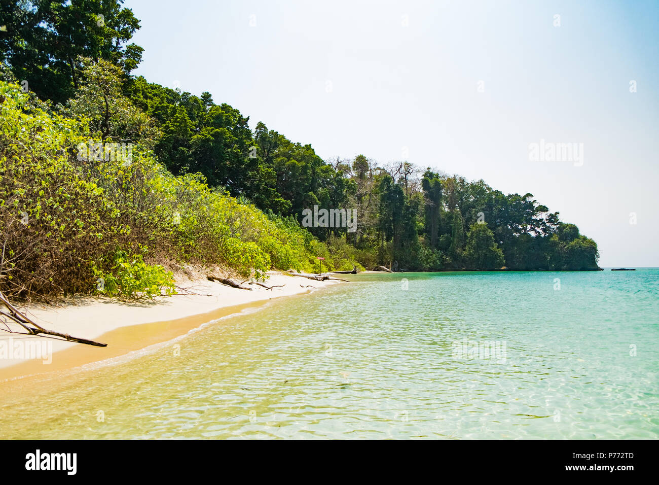 Meer im Andaman und Nicobar Inseln Stockfoto