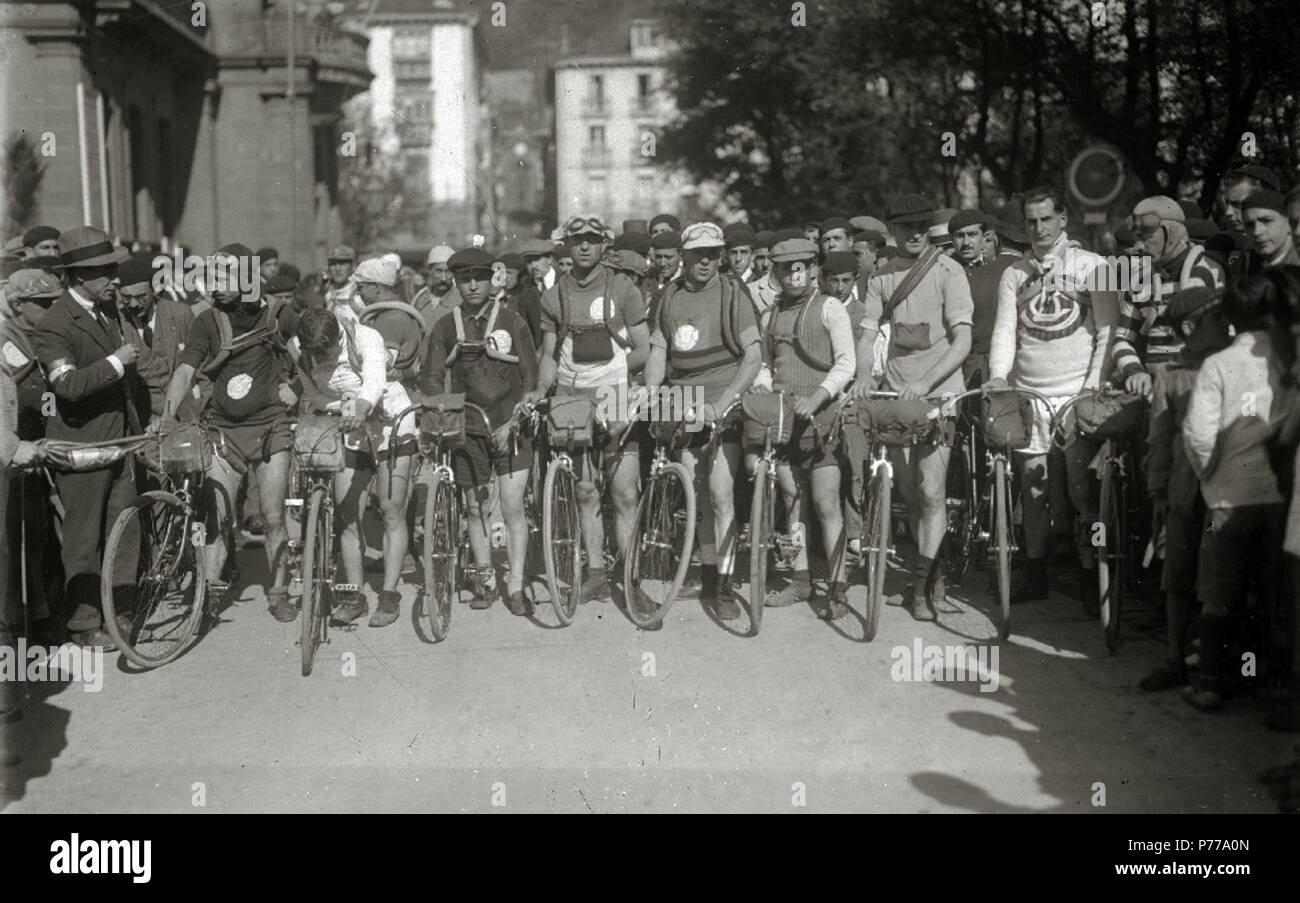 14 Carrera ciclista por las Calles de San Sebastián (2 de 3) - Fondo Car-Kutxa Fototeka Stockfoto