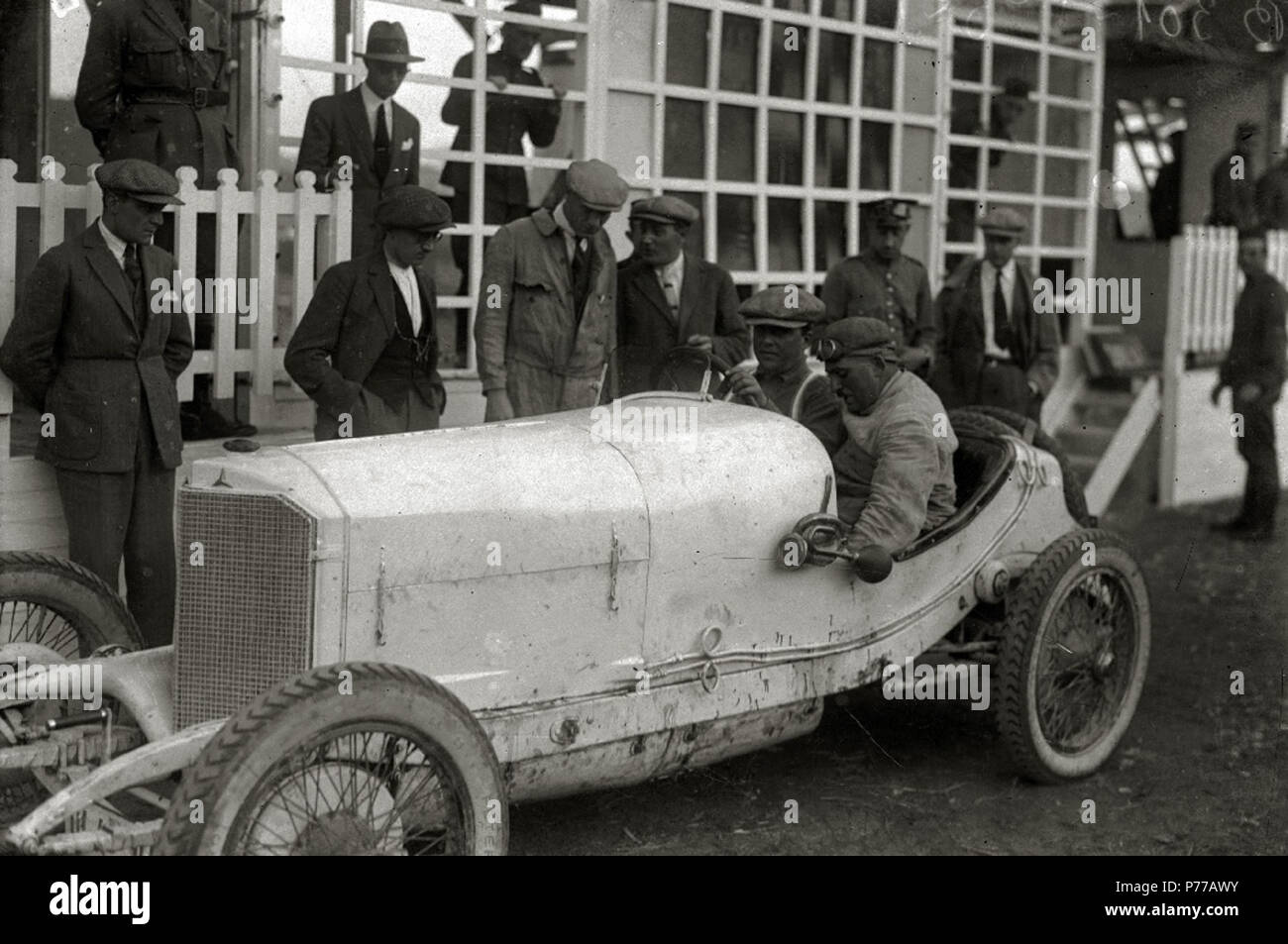 17 Circuito de automóvilistico Lasarte. Carrera de coches (1 de 8) - Fondo Car-Kutxa Fototeka Stockfoto