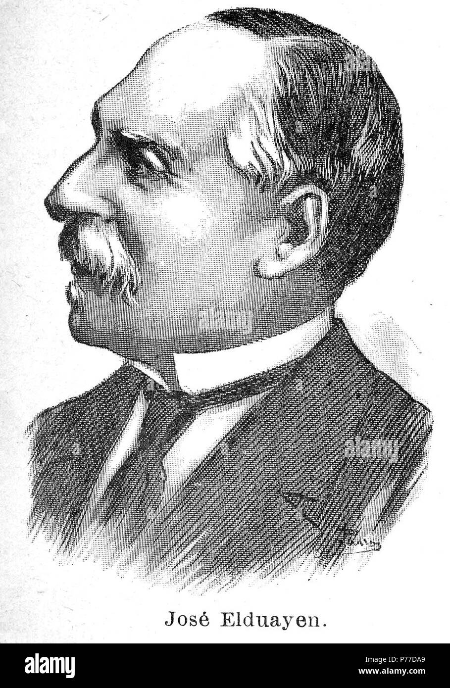 40 José Elduayen; Passos, J. Stockfoto