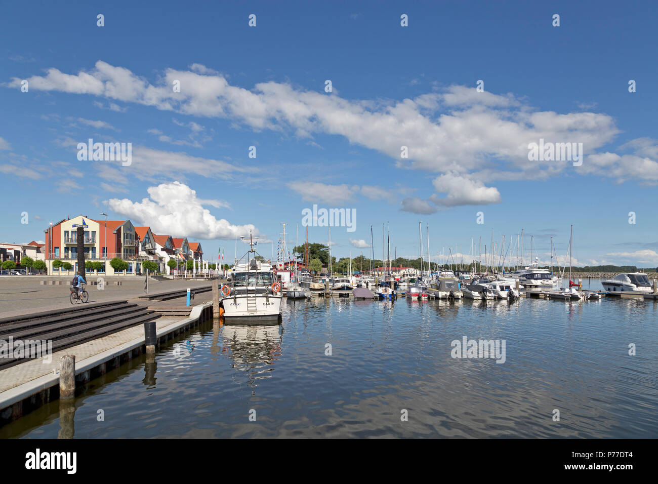 Hafen, Barth, Mecklenburg-Vorpommern, Deutschland Stockfoto