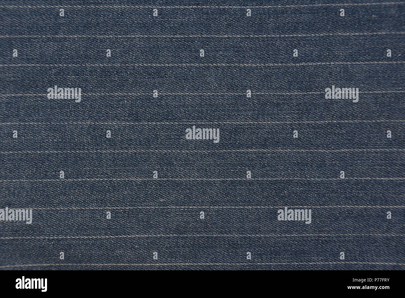 Striped Blue Denim Jeans Textur / Muster Hintergrund. In der Nähe von Hosen. Stockfoto
