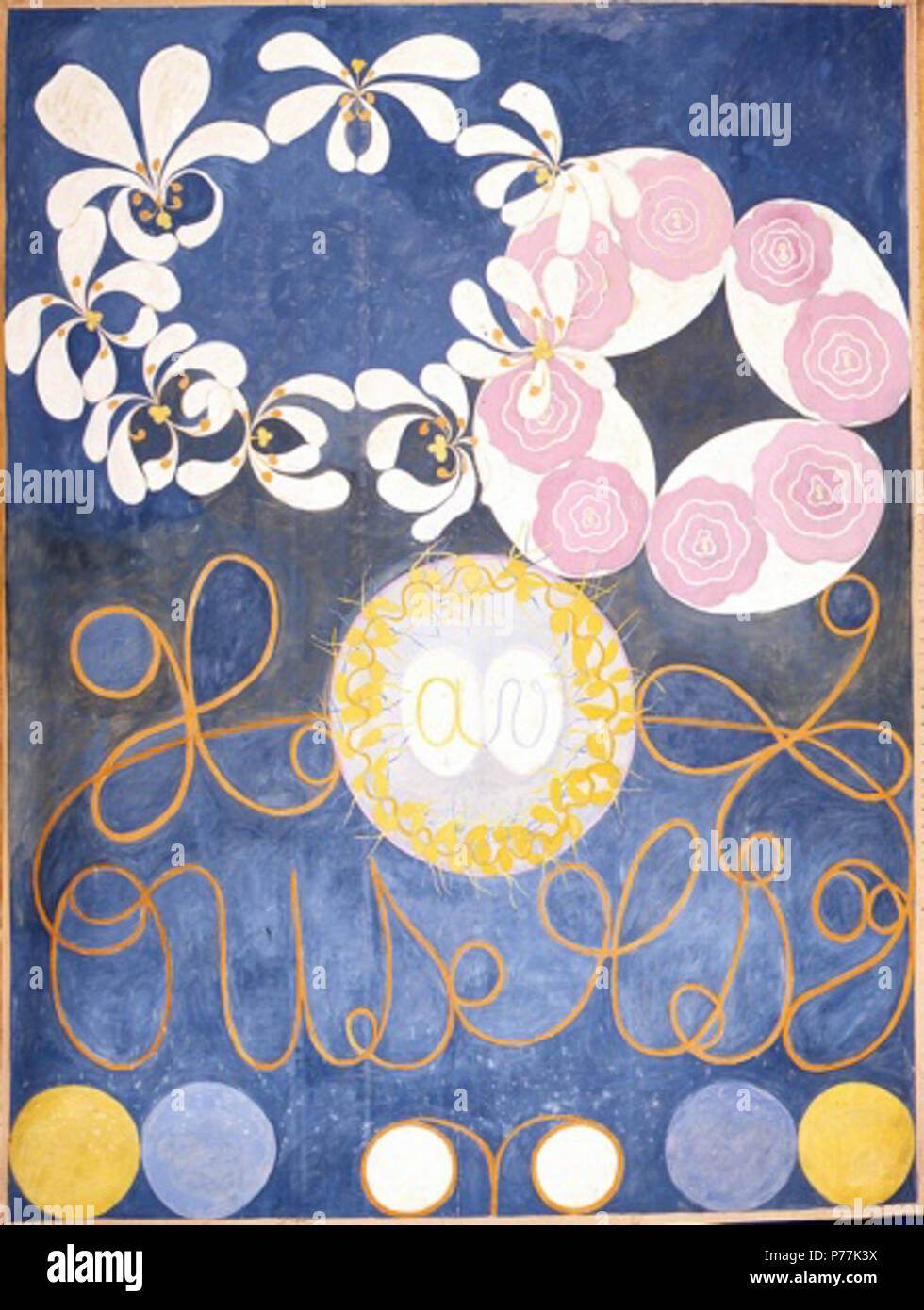 Hilma Af Klint Die Zehn Grossten 1907 1907 19 Hilma Af Klint 1907 Die Zehn Grossten Stockfotografie Alamy