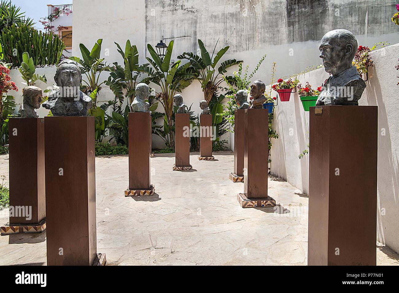 Garten der Andalusischen Dichter Stockfoto