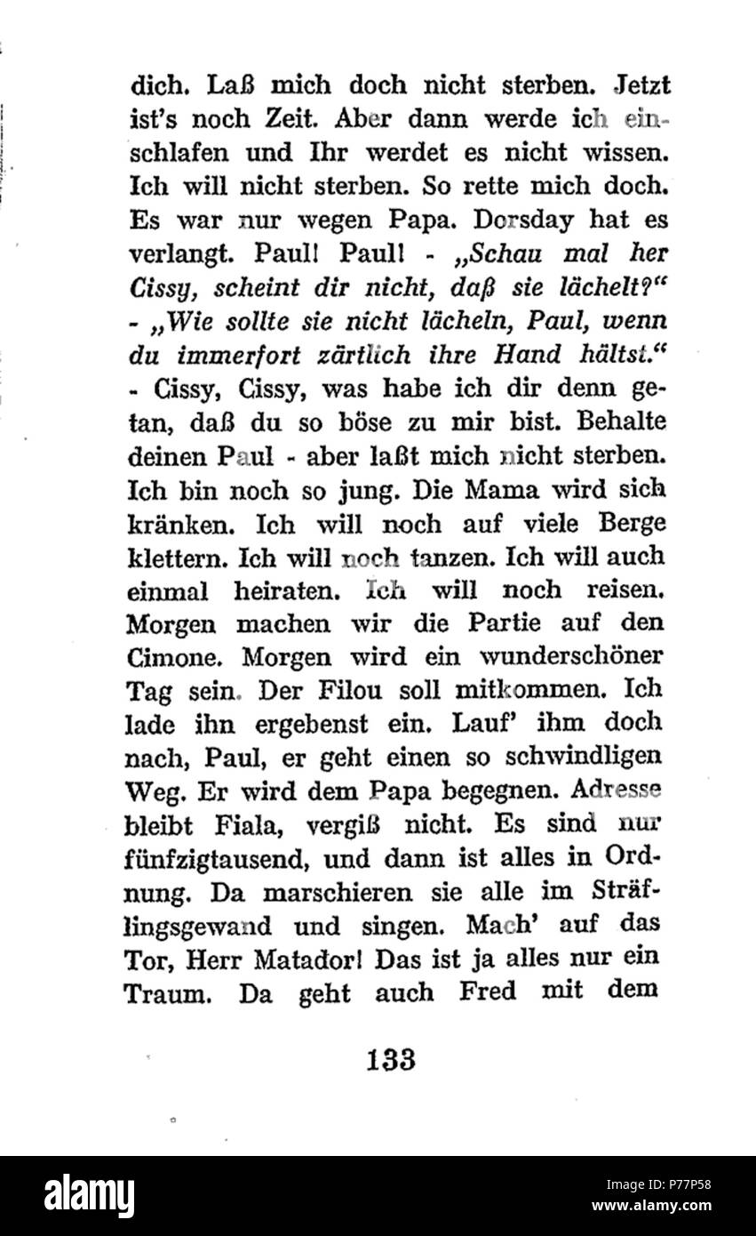 25 DE Schnitzler Else 133 Stockfoto