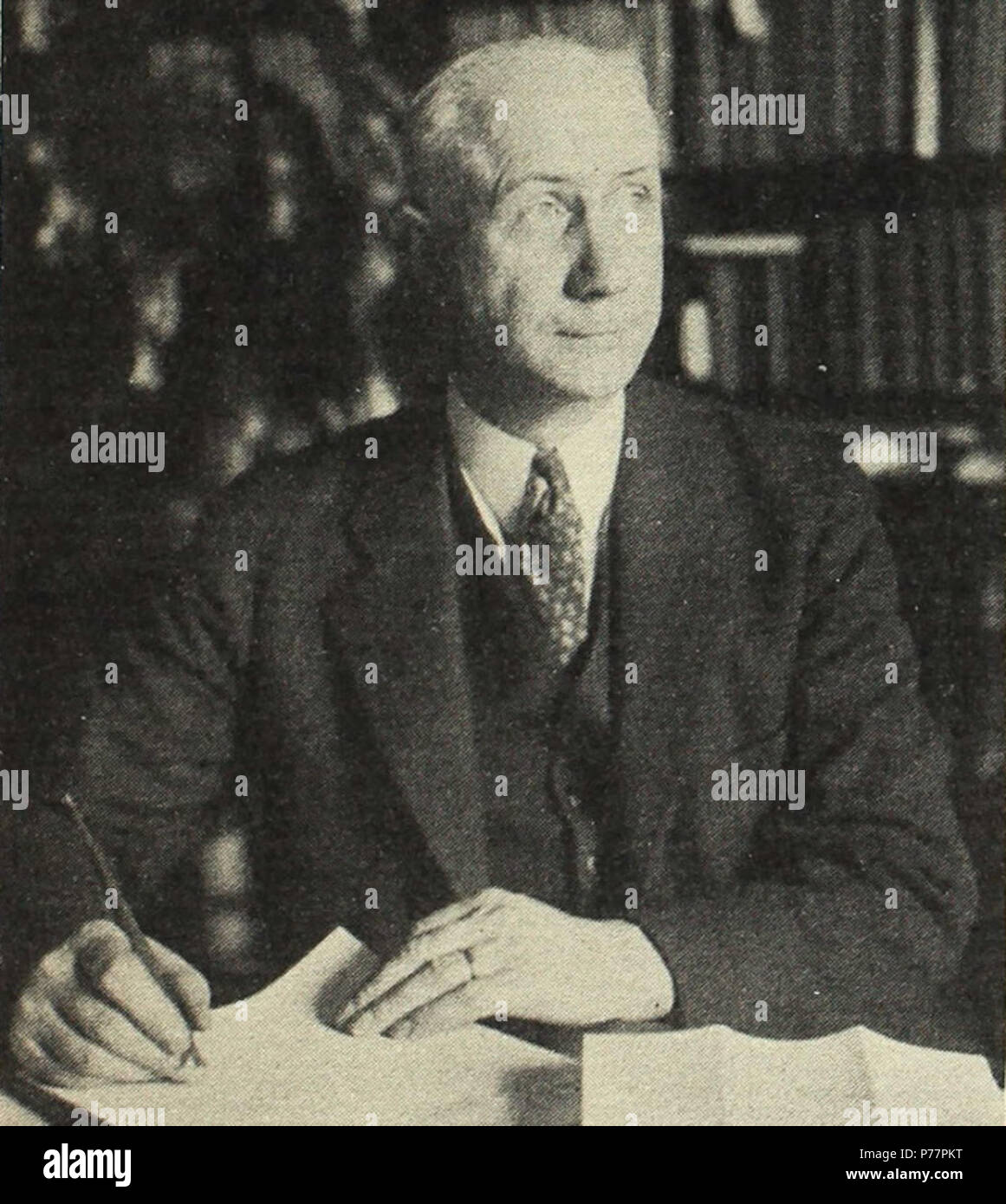 Englisch: Historiker Dixon Ryan Fuchs, ca. 1932, von der Columbia University Jahrbuch 1932. 1932 26 Dixon Ryan Fox-1932 Stockfoto
