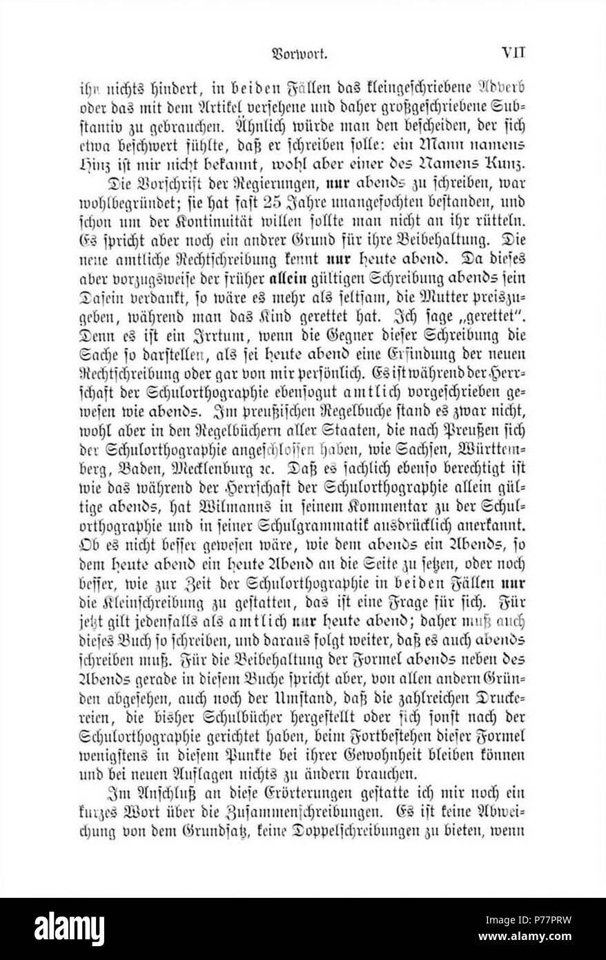 N/A. N/A27 DUDEN B 1903 TBK 07. Stockfoto