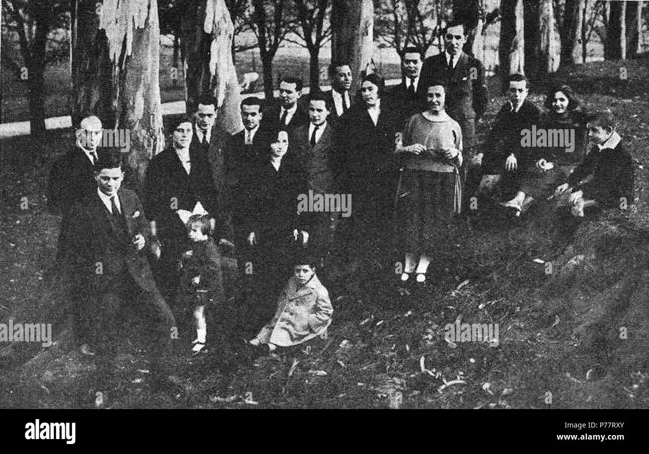 30 Escola Galega Dramática 1923 Stockfoto