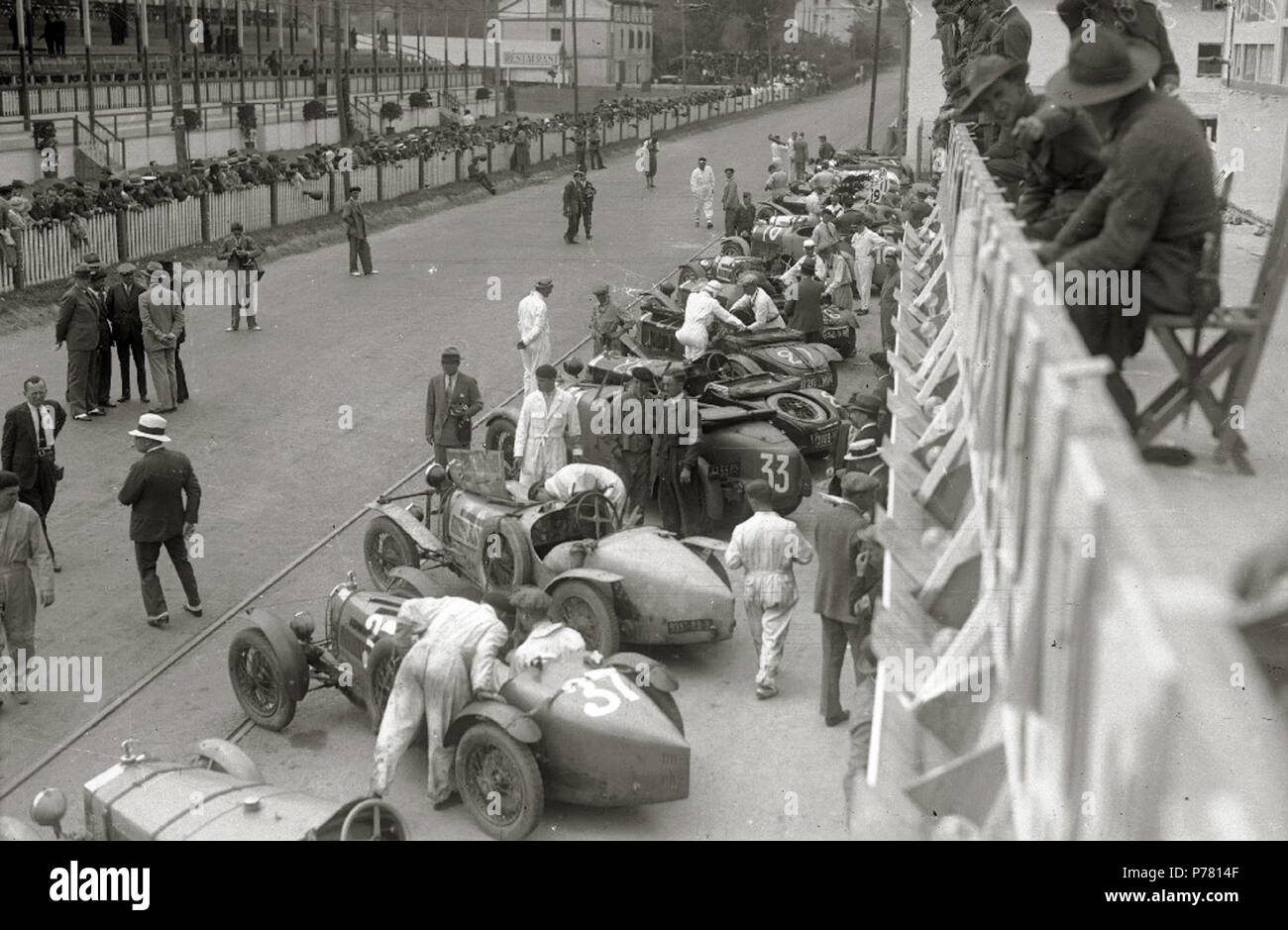 13 Carrera automóvilistica en el circuito de Lasarte (237 de 493) - Fondo Car-Kutxa Fototeka Stockfoto