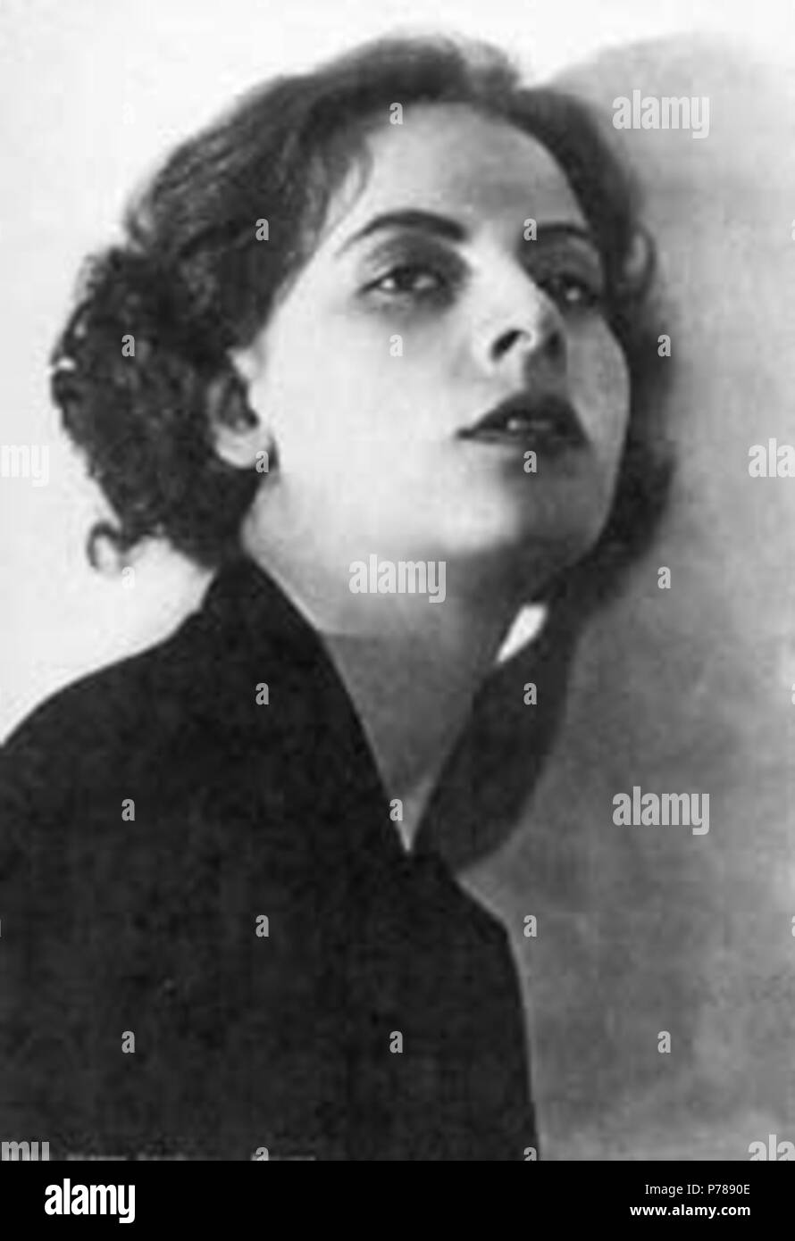 Greta Garbo in Die freudlose Gasse (freudlose Gasse Sterben). Alexander Binder (für Atelier Binder) das Porträt während der Dreharbeiten. 1925 35 Greta Garbo, 05. Stockfoto