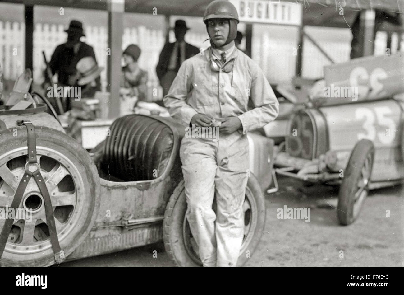 13 Carrera automóvilistica en el circuito de Lasarte (147 de 493) - Fondo Car-Kutxa Fototeka Stockfoto