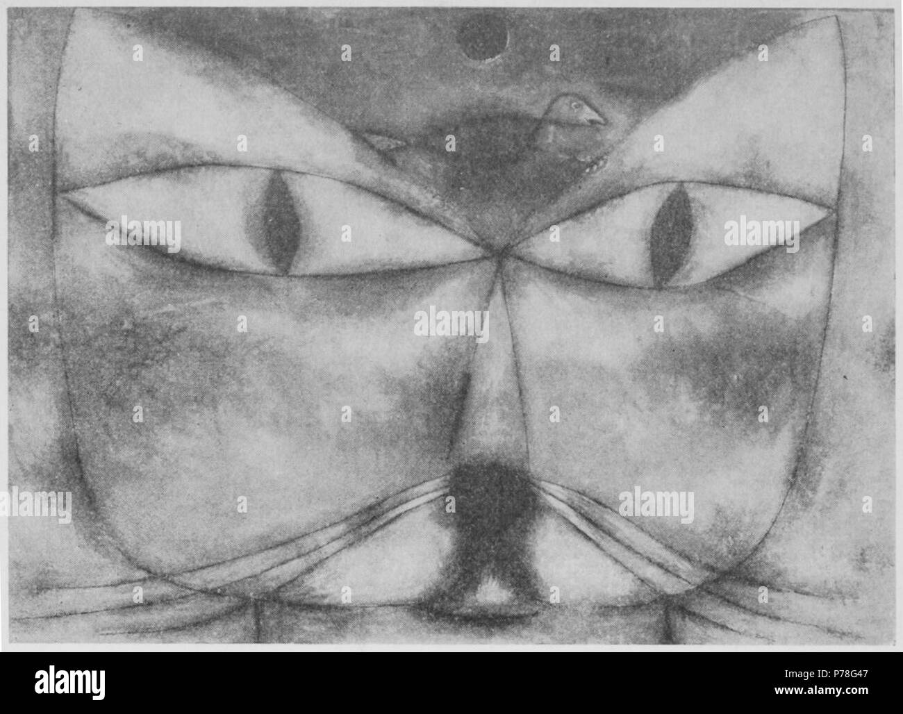 8 Crevel - Paul Klee, 1930, illust 28. Stockfoto