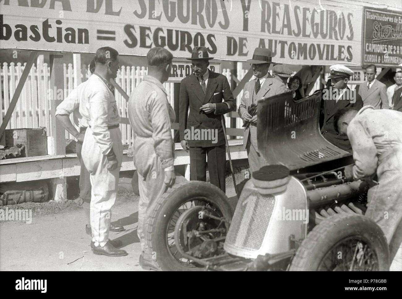 13 Carrera automóvilistica en el circuito de Lasarte (272 de 493) - Fondo Car-Kutxa Fototeka Stockfoto