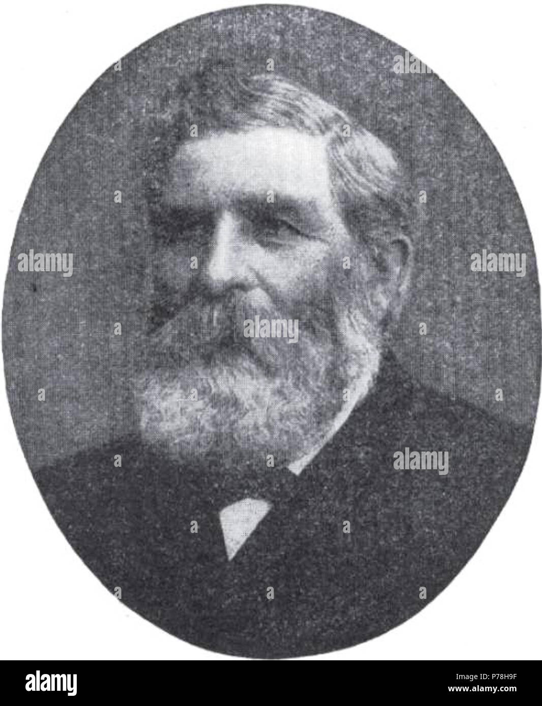 Englisch: Foto von Christian D. Fjelsted (auch bekannt als fjeldsted), einer der ersten Skandinavischen wandelt, Mormonen und eine Generalautorität der Kirche Jesu Christi der Heiligen der Letzten Tage (LDS Kirche) von 1884 bis zu seinem Tod. 1936 12 Christian D. Fjelsted Stockfoto