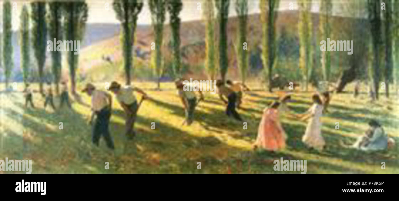 Arbeiten von Henri Martin. Vor 1942 41 Martin - Sommer Stockfoto