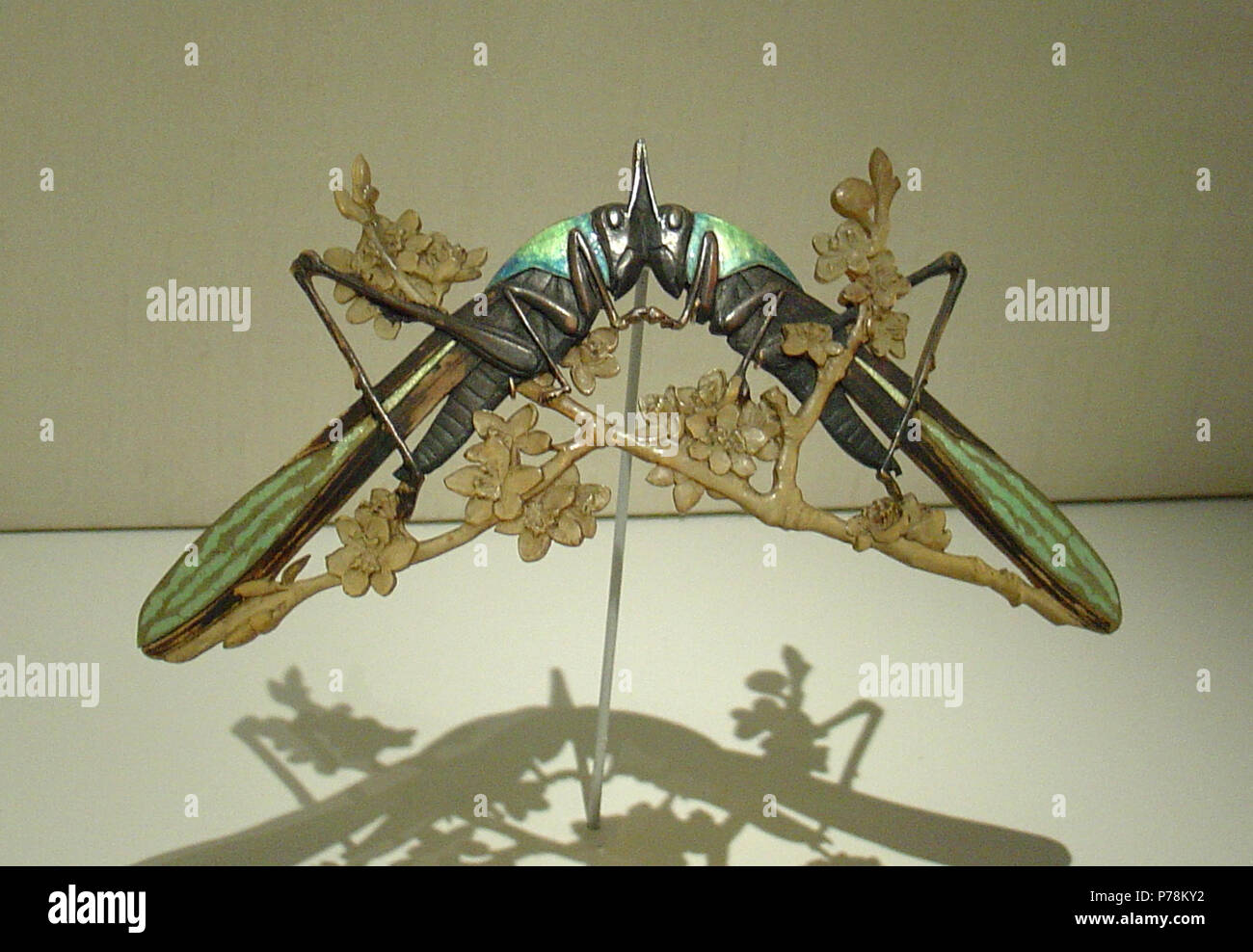 10 Cigales Lalique Musée Gulbenkian Stockfoto