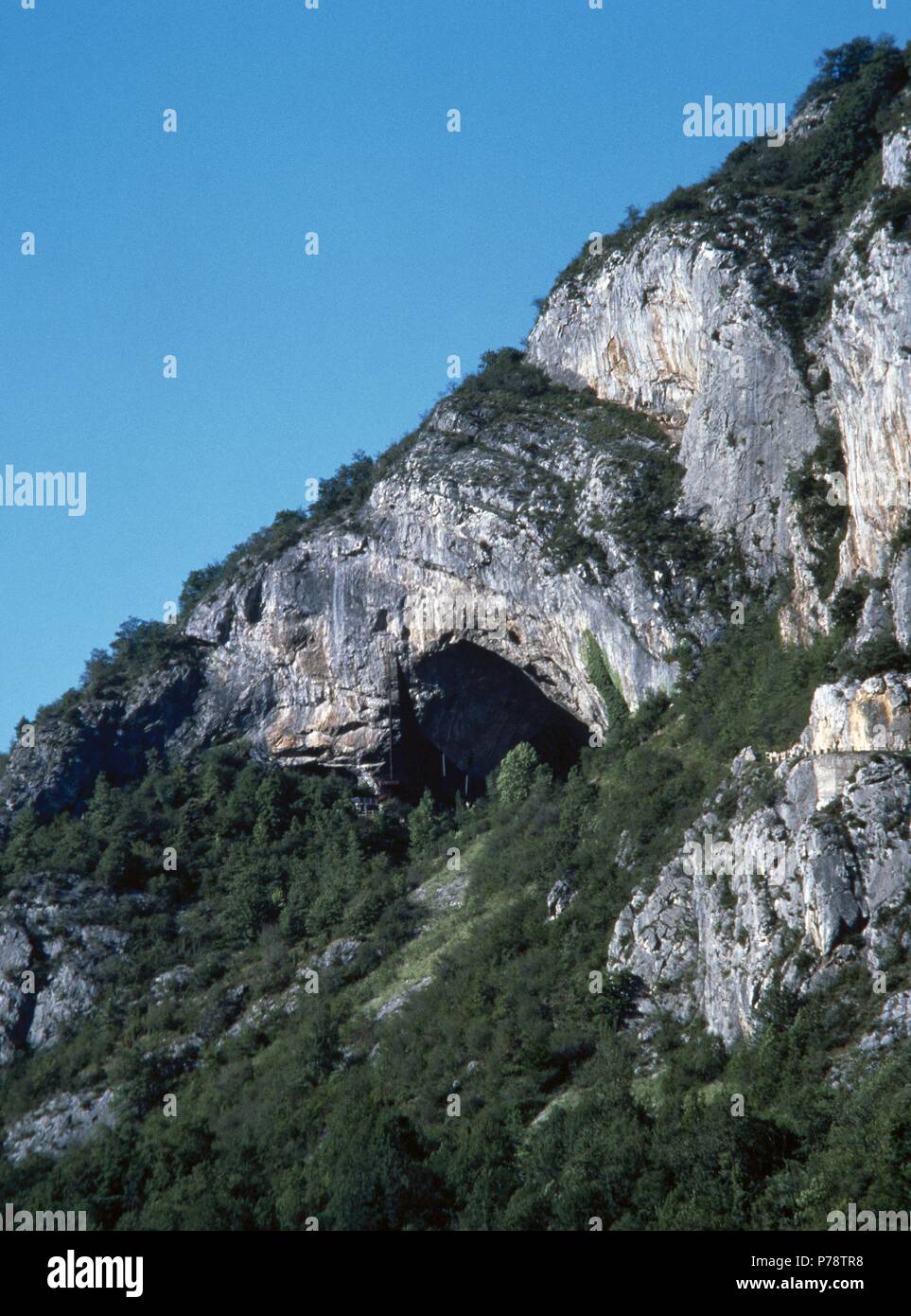 PREHISTORIA. PALEOLITICO. FRANCIA. CUEVA DE NIAUX. Se hallan en Ella