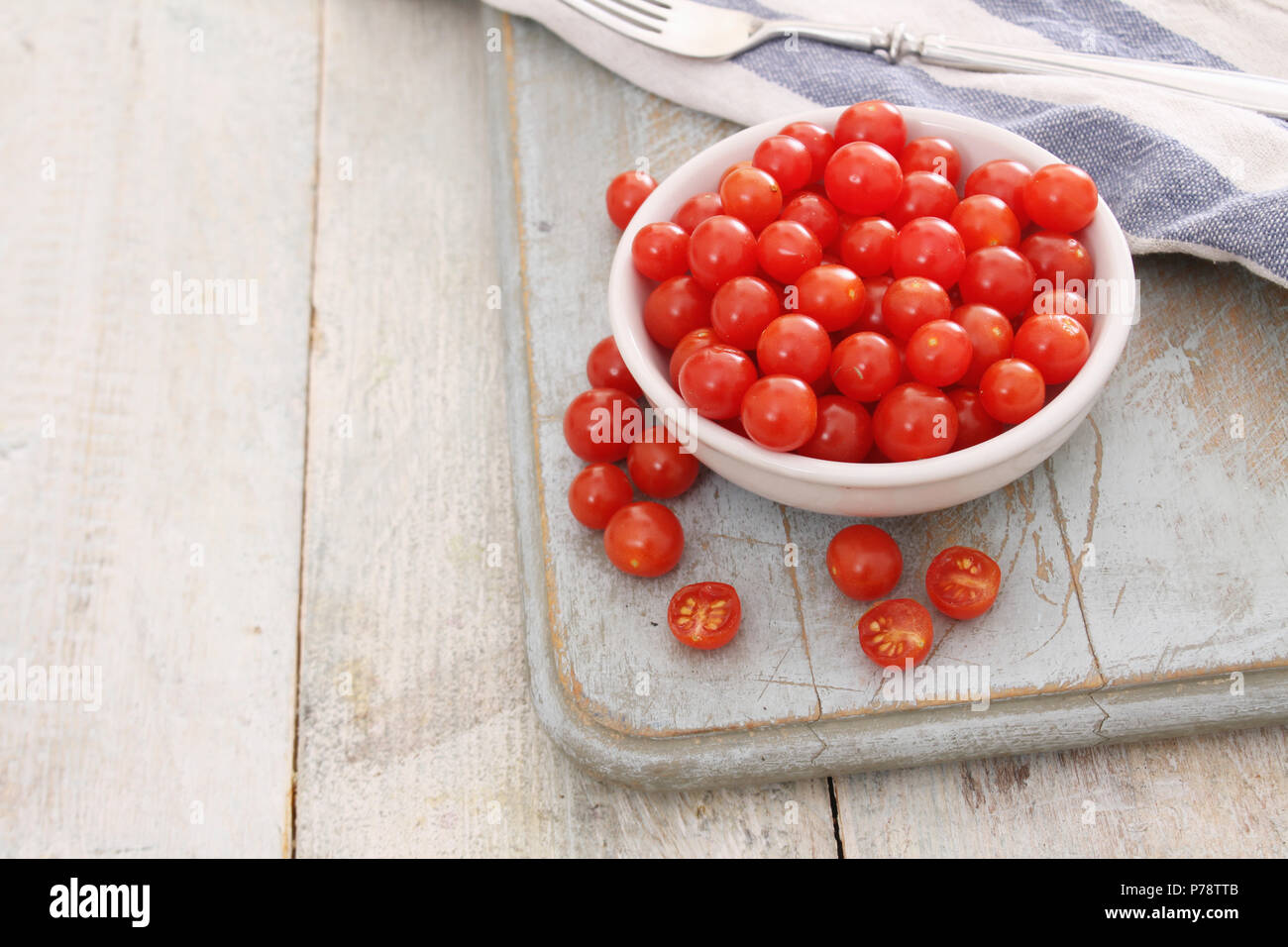 Baby tomato tomberries Stockfoto