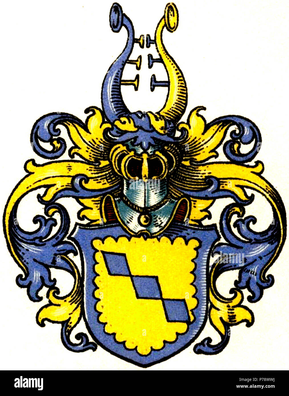 17 Drolshagen-Wappen103-3 Stockfoto