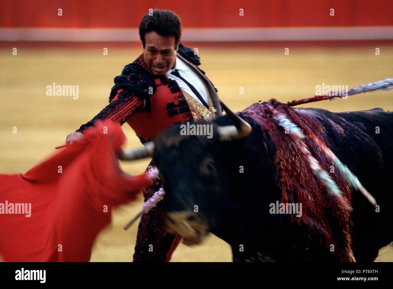 CURRO ROMERO MATADOR DE TOROS ESPAÑOL. CAMAS 1935 -. Stockfoto