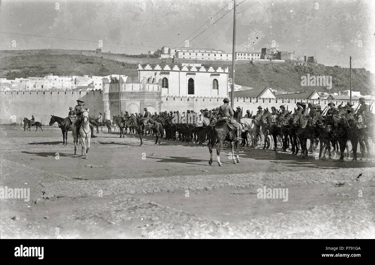 60 Tropas en la Guerra de África (12 de 37) - Fondo Car-Kutxa Fototeka Stockfoto