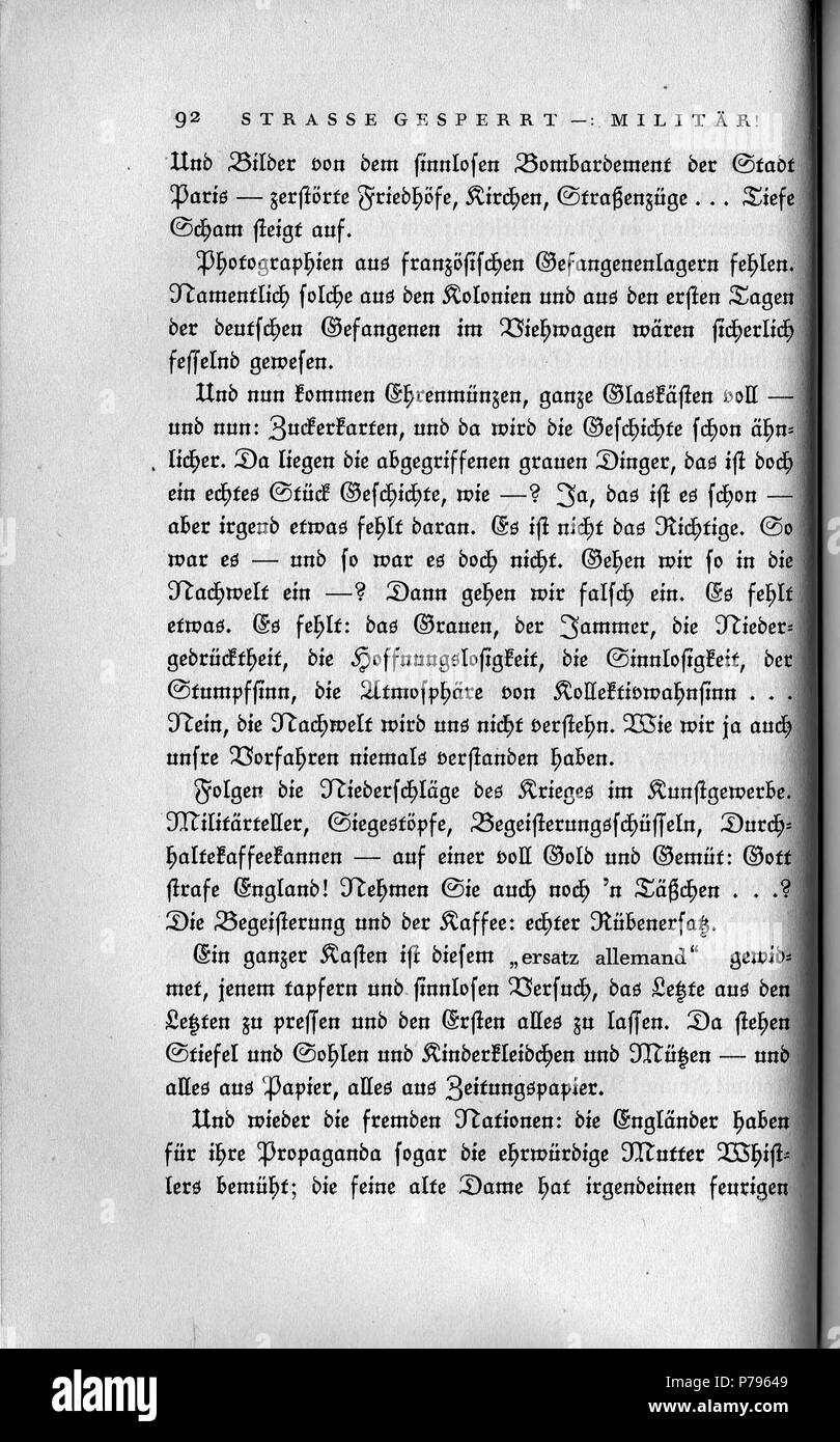 . Mit 5 PS N/A15 Tucholsky mit 5 PS092 Stockfoto