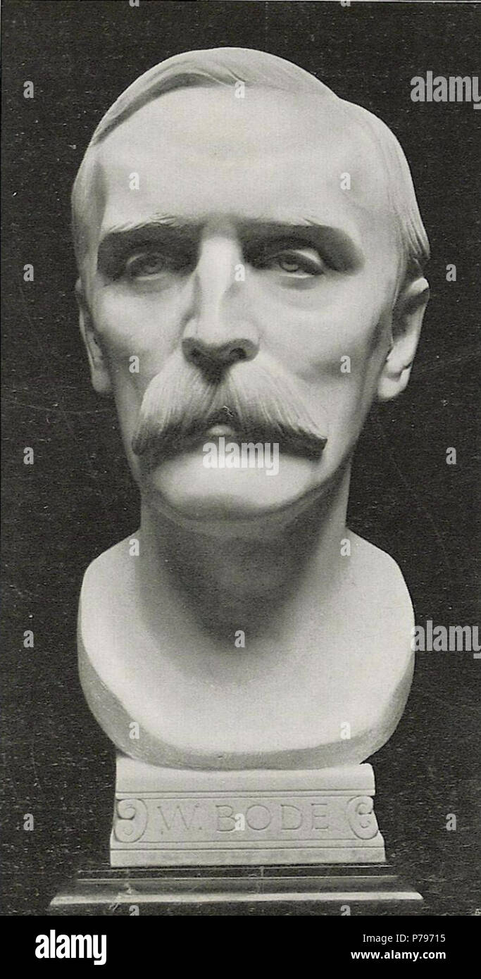 5 Adolf von Hildebrand - bildnisbüste Wilhelm von Bode Stockfoto