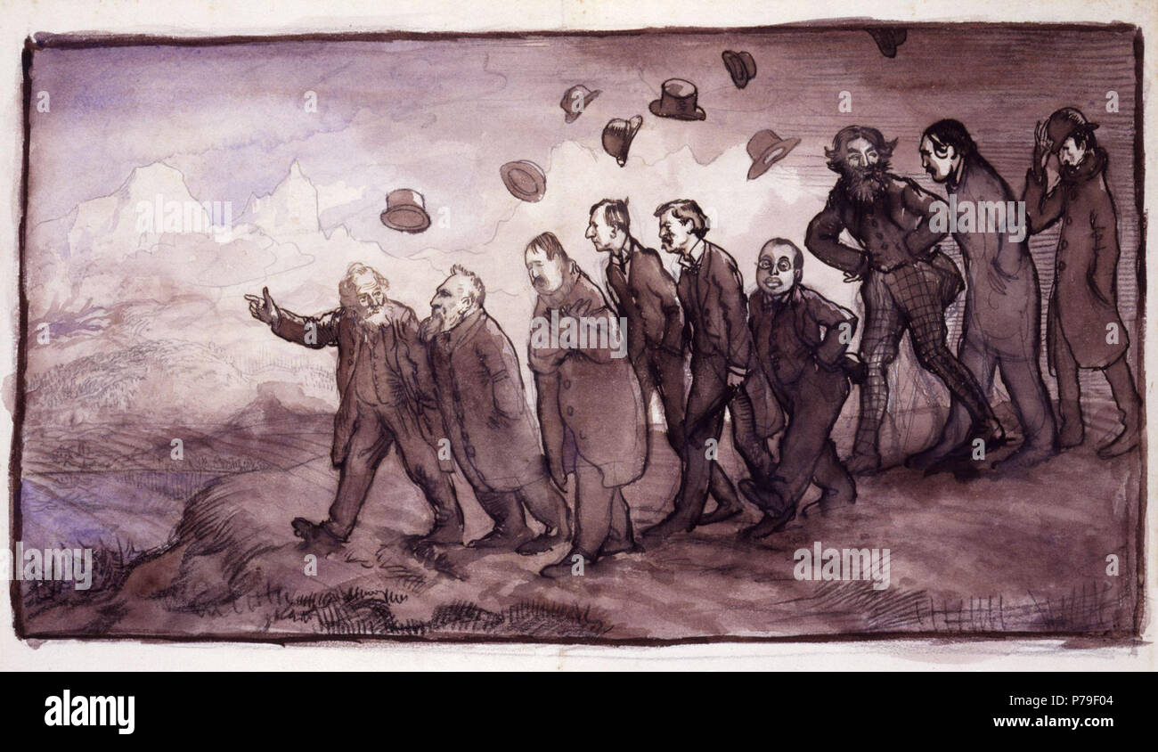 Gruppe mit der New English Art Club, von Sir William Orpen (gestorben 1931). Siehe Quelle Website für weitere Informationen. Alle Bilder in diesem Batch bestätigt wurden als Autor starb vor 1939 Nach der offiziellen Tod Datum von der NPG aufgeführt. Datum unbekannt, aber Thema starb 1931 10-Gruppe mit der New English Art Club verbunden sind, durch Sir William Orpen Stockfoto