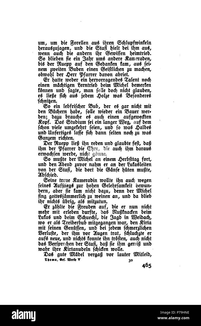 . Gesammelte Werke N/A 36 Gesammelte Werke (Thoma) 5 465 Stockfoto