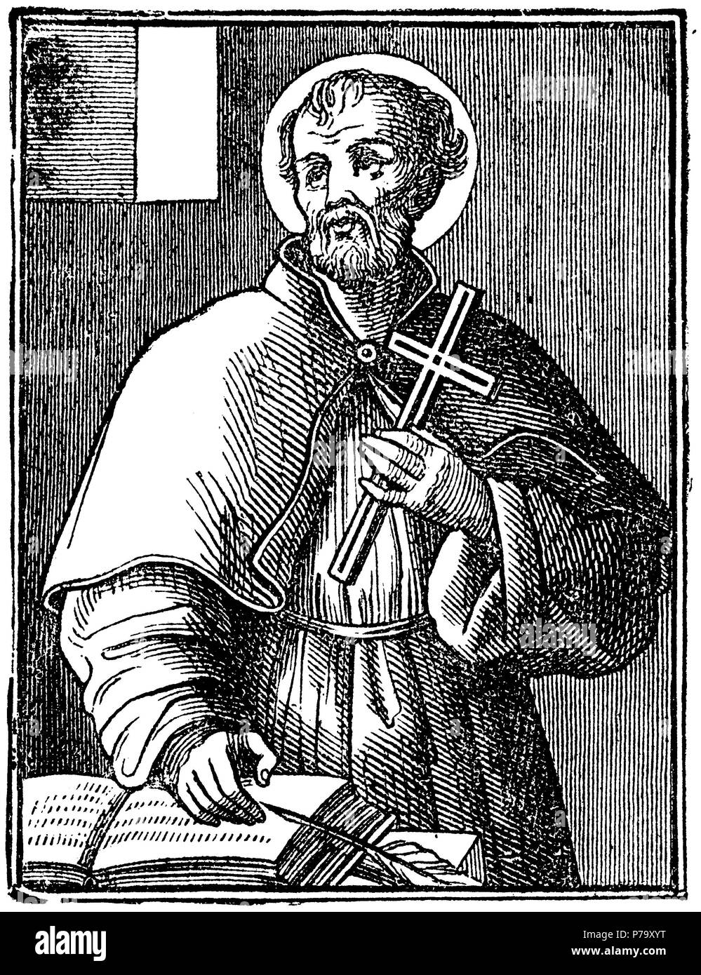 St. Dominikus, Gründer des Ordens, Stockfoto