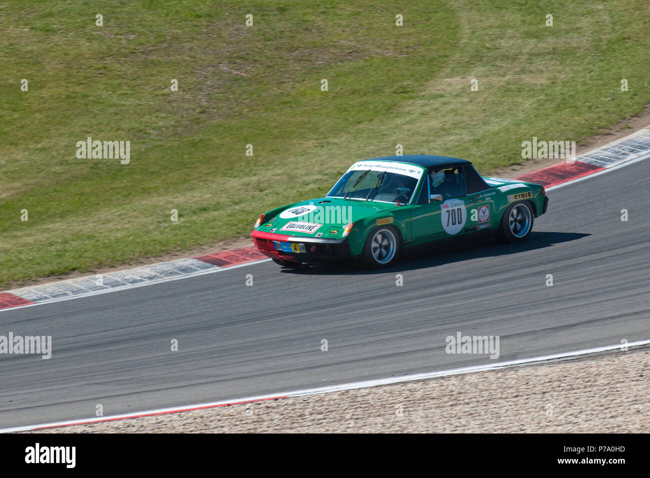 Porsche 914/6 GT am Nürburgring, 24 Uhr Klassik, Motorsport, Oldtimer, Youngtimer Trophy, Eifel, Rheinland-Pfalz, Deutschland, Europa Stockfoto