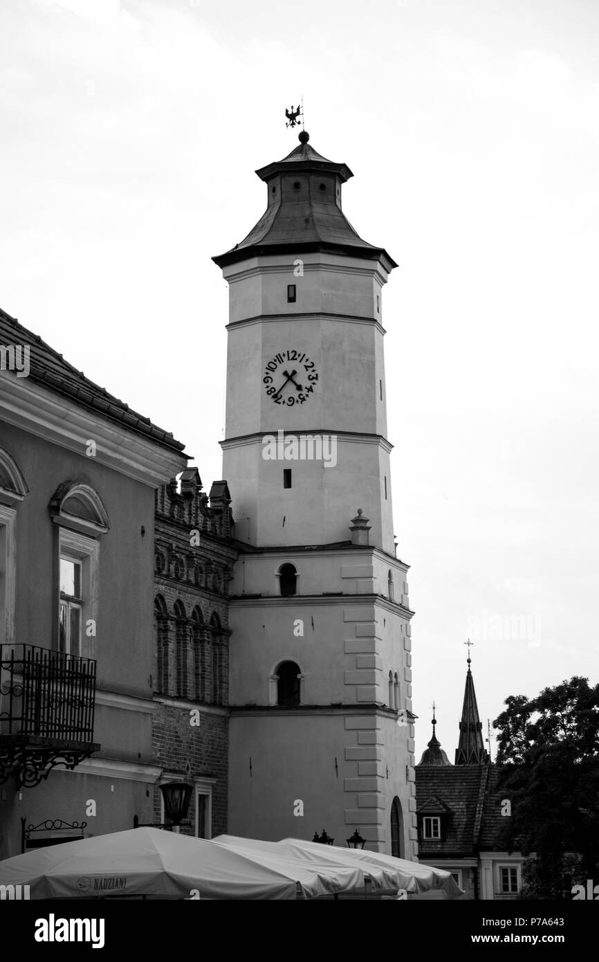 Rathaus in Sandomierz Stockfoto