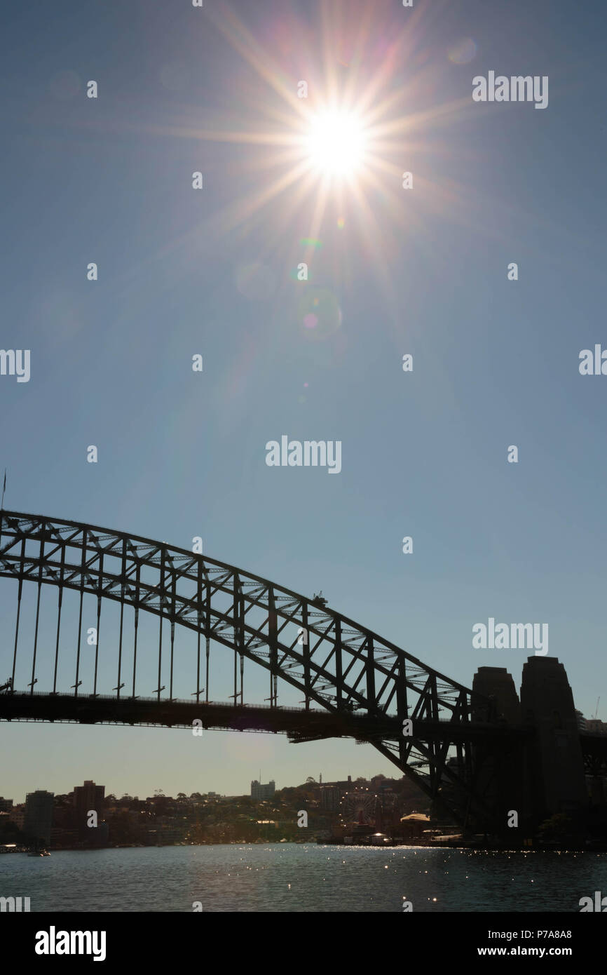 Sydney Harbour Bridge in Sydney, Australien Stockfoto