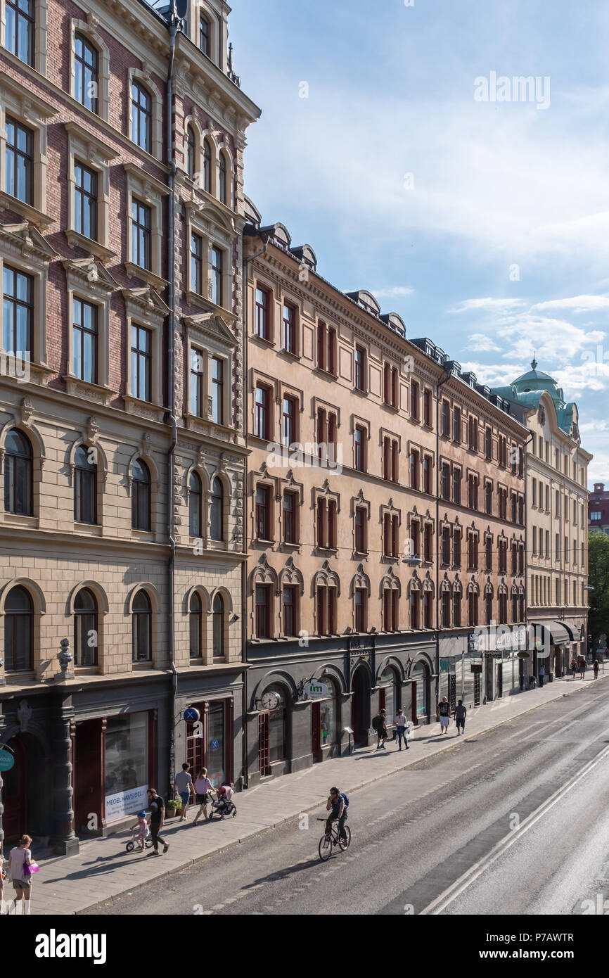 Sodermalm, Stockholm, Schweden Stockfoto