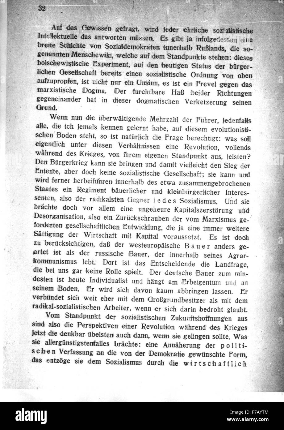 . Der Rechtsgeschichte. Deutsch: Dies ist ein Scan des historischen Buches Deutsch: Dies ist ein Scan des historischen Dokument. N/A56 Max Weber - 1900 Seite 32 Stockfoto