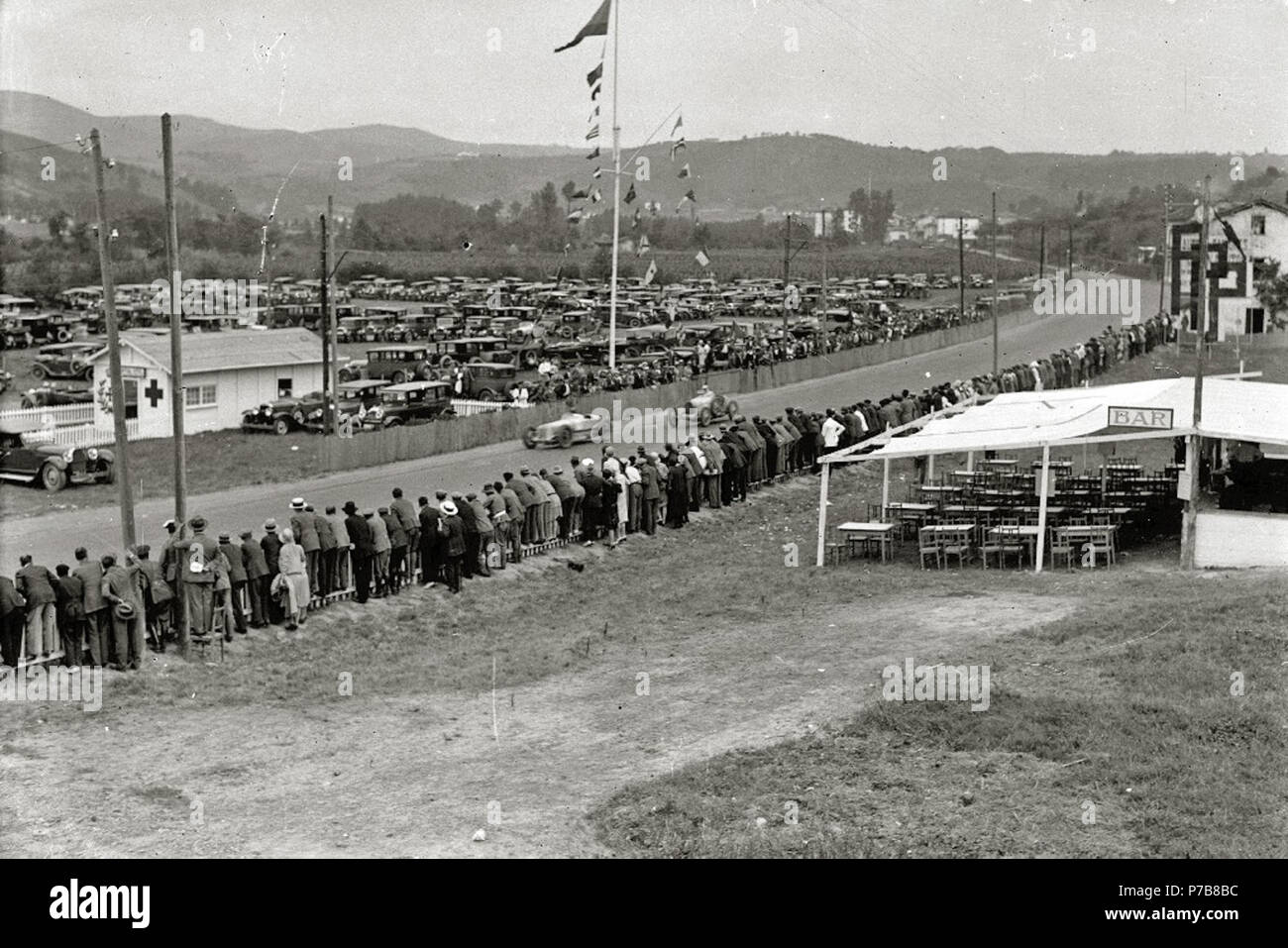 13 Carrera automóvilistica en el circuito de Lasarte (179 de 493) - Fondo Car-Kutxa Fototeka Stockfoto