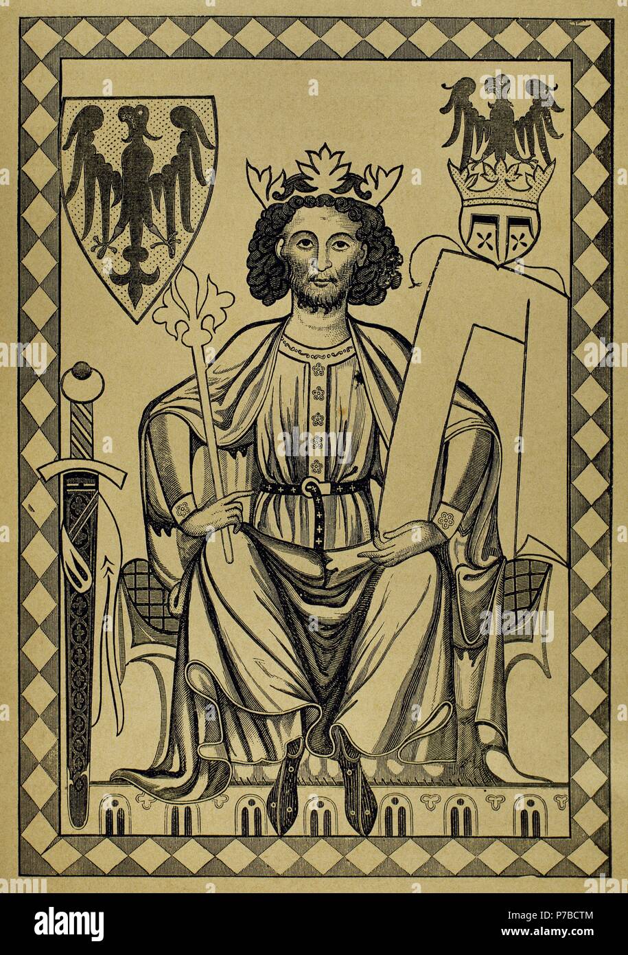 Heinrich IV. (1050-1106). Kaiser des Heiligen Römischen Reiches