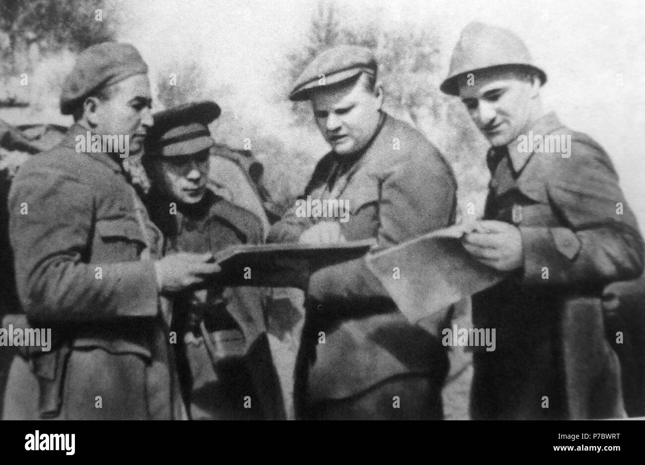 :.. (). ,. 1937 4 Kirill Meretskov 1937 Stockfoto