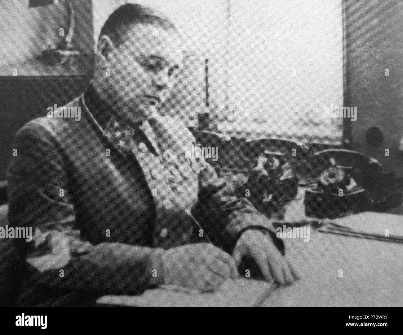 : -. 1940 4 Kirill Meretskov 1940 Stockfoto
