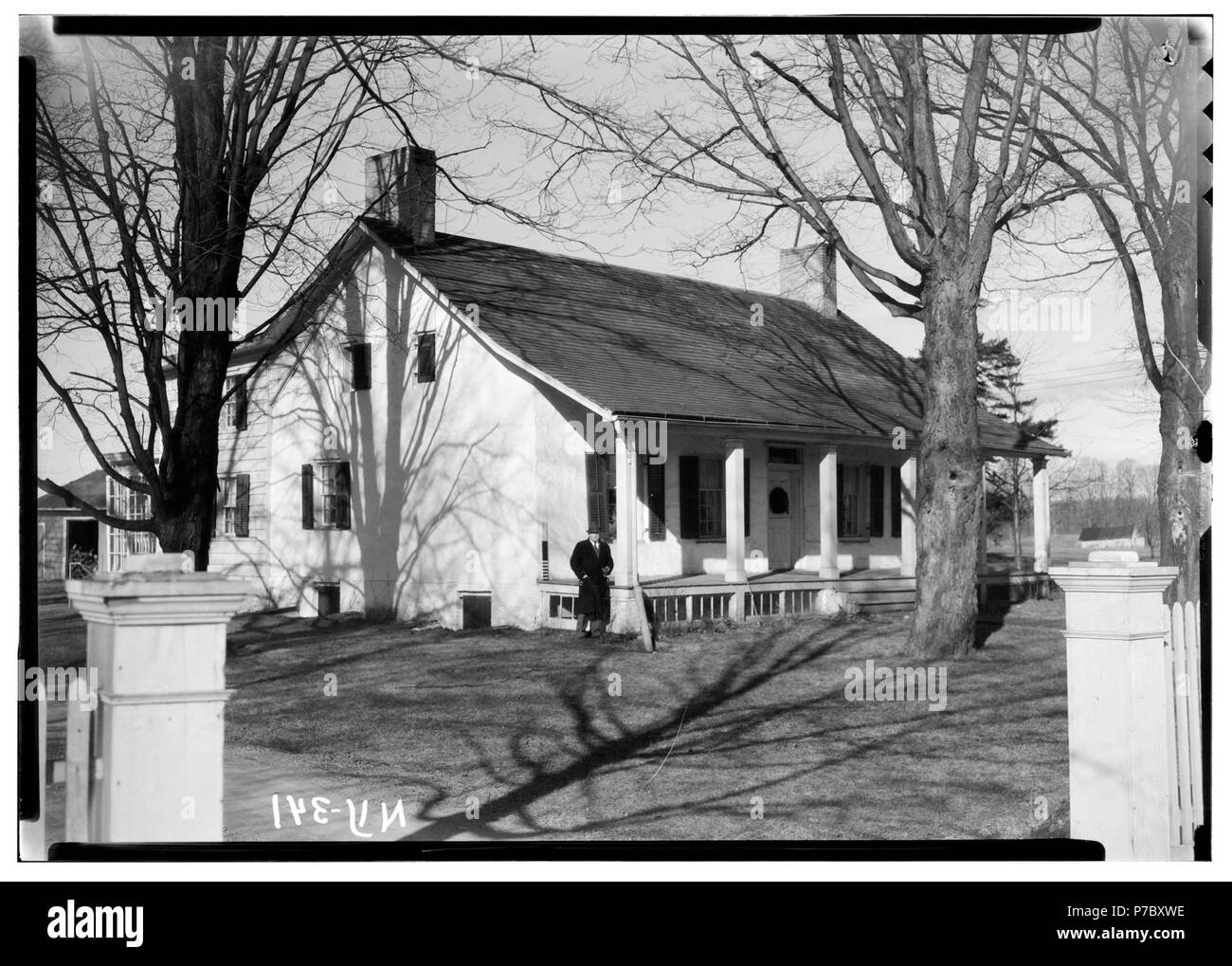 2. Historischer amerikanischer Gebäude Umfrage, Nelson E. Baldwin, Fotograf Mai 25, 1936, Detail der Süd-ost ELEVATION. - - LOC-hhh. ny 0912. Fotos. 116050 s. Stockfoto