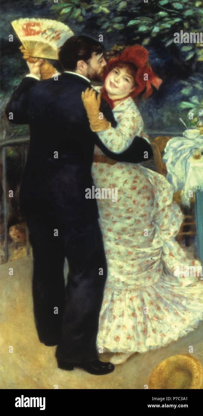 Baile en El Campo/1822-1883. Museum: Musée D'ORSAY PARIS FRANCIA. Stockfoto