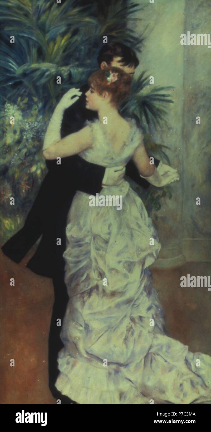 Baile en una ciudad/1822-1883. Museum: Musée D'ORSAY PARIS FRANCIA. Stockfoto